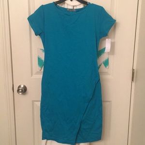 Turquoise dress